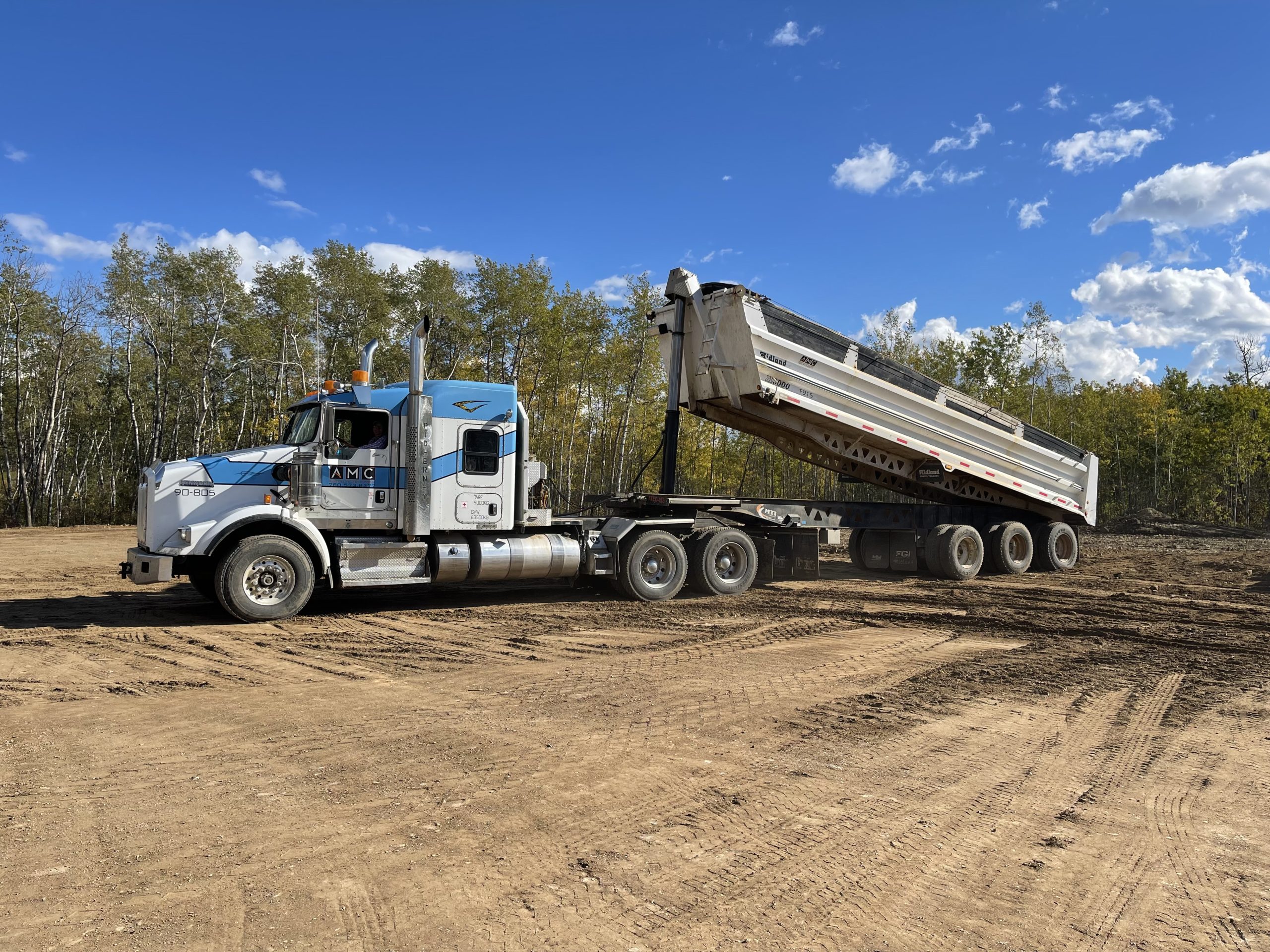 AMC dump truck